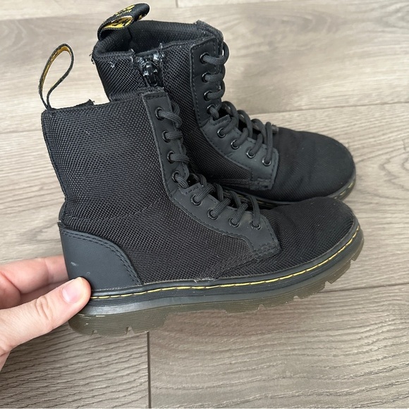 Dr. Martens Other - Dr Martens Combs Extra Tough Canvas Black kids utility combat boots size 13